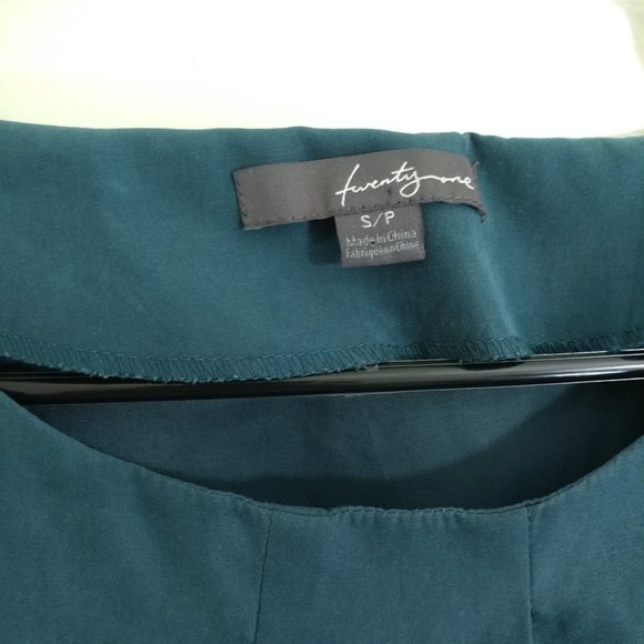 Forever 21 Teal Dress | Size S - Picture 3 of 3